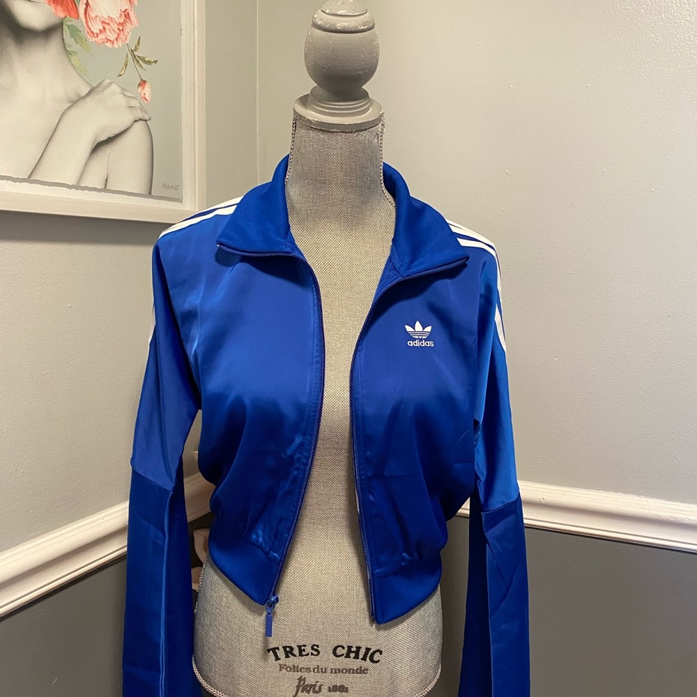 Vintage rare Adidas track jacket. So edgy